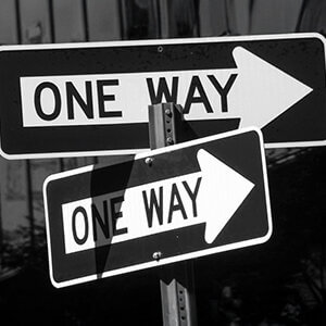 One Way Signs